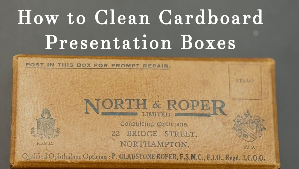 How to Clean Cardboard Presentation Boxes Moody Mabel