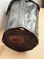 Image of 18th century French leather fire bucket base