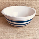 Image of Chefware 24.5cm Blue and White Mixing Bowl