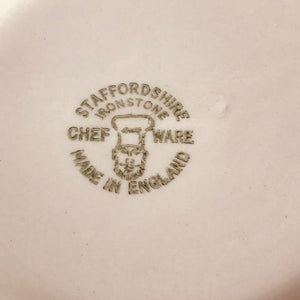 Image of Chefware 24.5cm Blue and White Mixing Bowl stamp