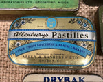 Image of Collection of 6 medical tins Allenburys