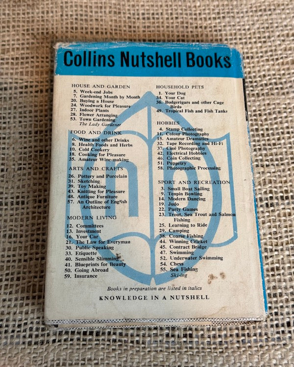 Image of Collins Nutshell Books Electrical Hobbies back cover