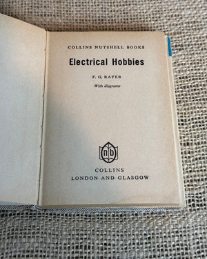 Image of Collins Nutshell Books Electrical Hobbies inside cover