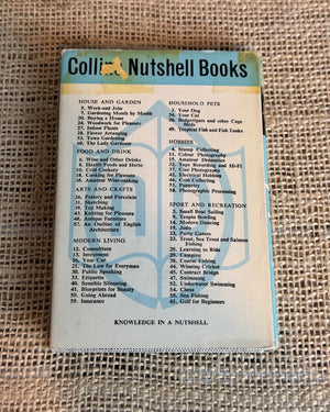 Image of Collins Nutshell Books Party Games back cover