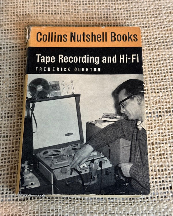 Image of Collins Nutshell Books Tape Recording and H-Fi front cover