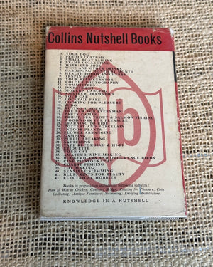 Image of Collins Nutshell Books Toy Making back cover