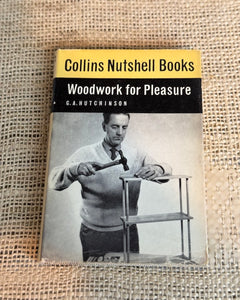 Image of Collins Nutshell Books Woodwork for Pleasure front cover