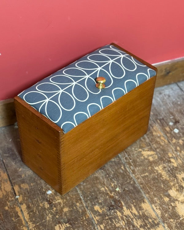 Image of Contemporary personal treasure box side view