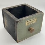 Image of Epsom Salts Apothecary Drawer Blue-Green Side View