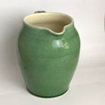 Image of Green Bourne Denby jug facing front