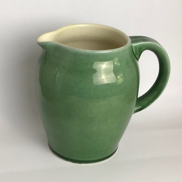 Image of Green Bourne Denby jug facing left