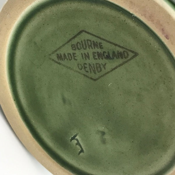 Image of Green Bourne Denby jug stamp