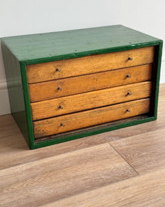 Image of Green engineer's cabinet front