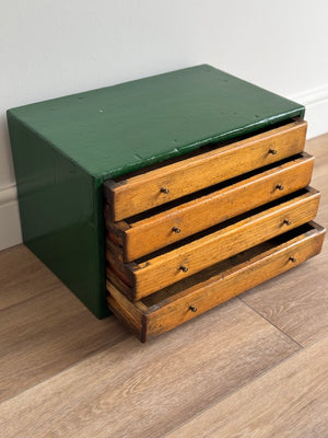 Image of Green engineer's cabinet right