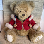 Image of Harrods Christmas Teddy Bear 2007 full view