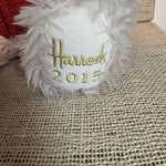 Image of Harrods Christmas Teddy Bear 2015 foot view