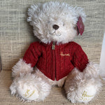 Image of Harrods Christmas Teddy Bear 2015 full view