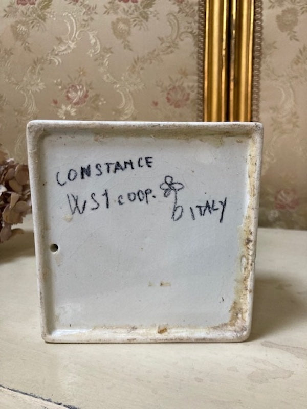 Image of Italian Ceramic wig stand base