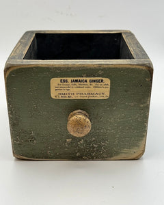 Image of Jamaica Ginger Apothecary Drawer Green Front