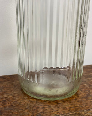 Image of a large BDO ribbed Apothecary bottle lower section