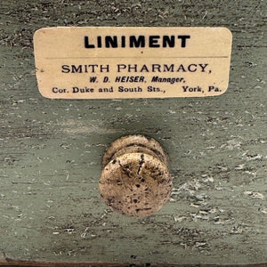 Image of Liniment Apothecary Drawer Green Label View