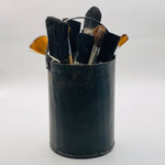 Image of Metal paint brush pot 1