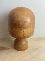 Image of Milliners hat block front view 2