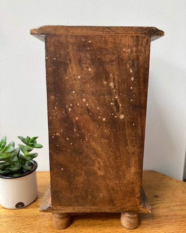 Image of Miniature chest of drawers back view