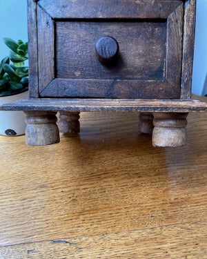 Image of Miniature chest of drawers feet