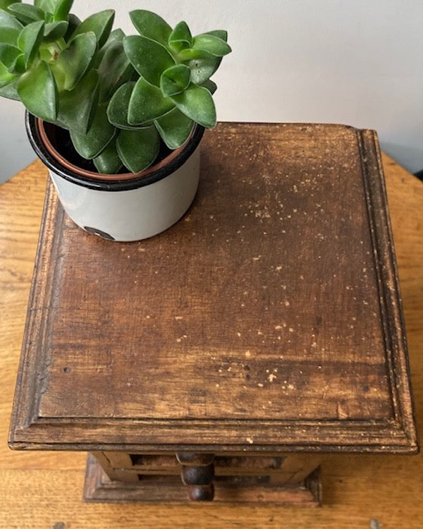 Image of Miniature chest of drawers top view