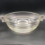 Image of Phoenix Beehive Art Deco Clear Casserole Dish bottom