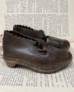 Image of Scalloped shoes side view right