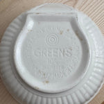 Image of TG Green 25cm white and Blue Easimix bowl stamp view