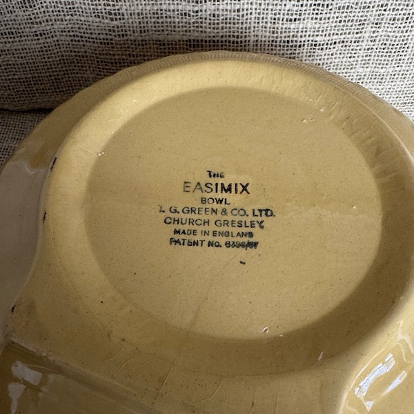 Image of TG Green 33cm Easimix mixing bowl stamp view