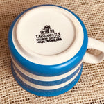 Image of TG Green blue cornishware Tea cup stamp