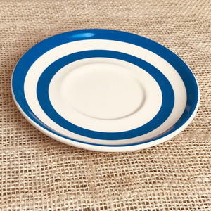 Image of TG Green blue cornishware saucer