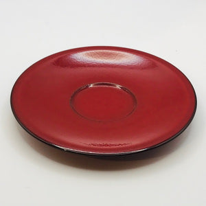 Image of Villeroy and Boch red Granada 15cm saucer