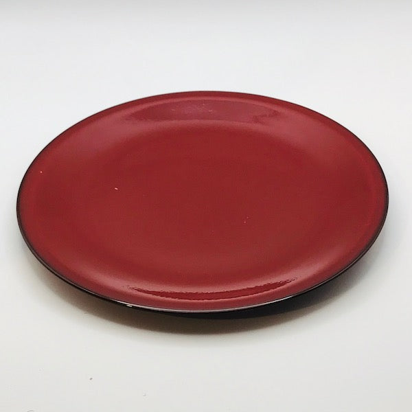 Image of Villeroy and Boch red Granada 24cm plate