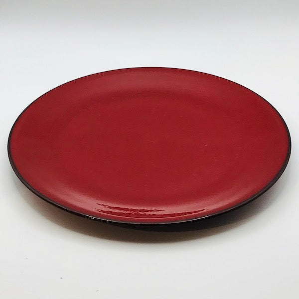 Image of Villeroy and Boch red Granada 26cm plate