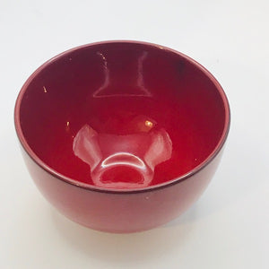 Image of Villeroy and Boch red Granada Open Sugar Bowl top view