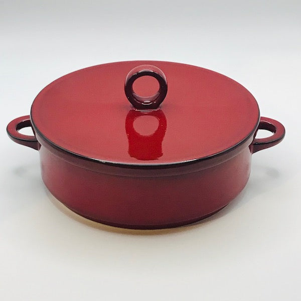 Image of Villeroy and Boch red Granada Vegetable dish