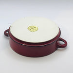 Image of Villeroy and Boch red Granada Vegetable dish base