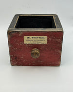 Image of Witch hazel Apothecary Drawer Red Front