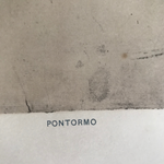 1931 Vasari Society print of Pontmoro's 1520 drawing Seated Youth