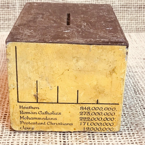 Image of Antique Welsh Calvinistic Methodist Daily Gift Box Side view 2
