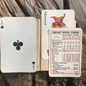 1930's Bullfinch playing card deck