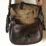 Vintage leather 75 cartridge bag