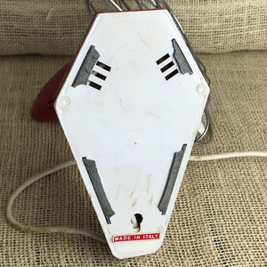 Image of Base of 1960's Thermair red desk fan
