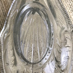Image of Base of 21cm glass rabbit Jelly Mould