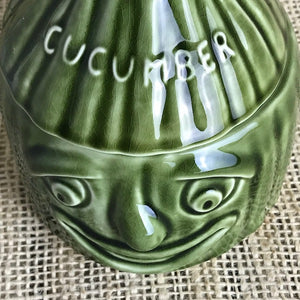 Image of Close up of SylvaC cucumber face pot 4565